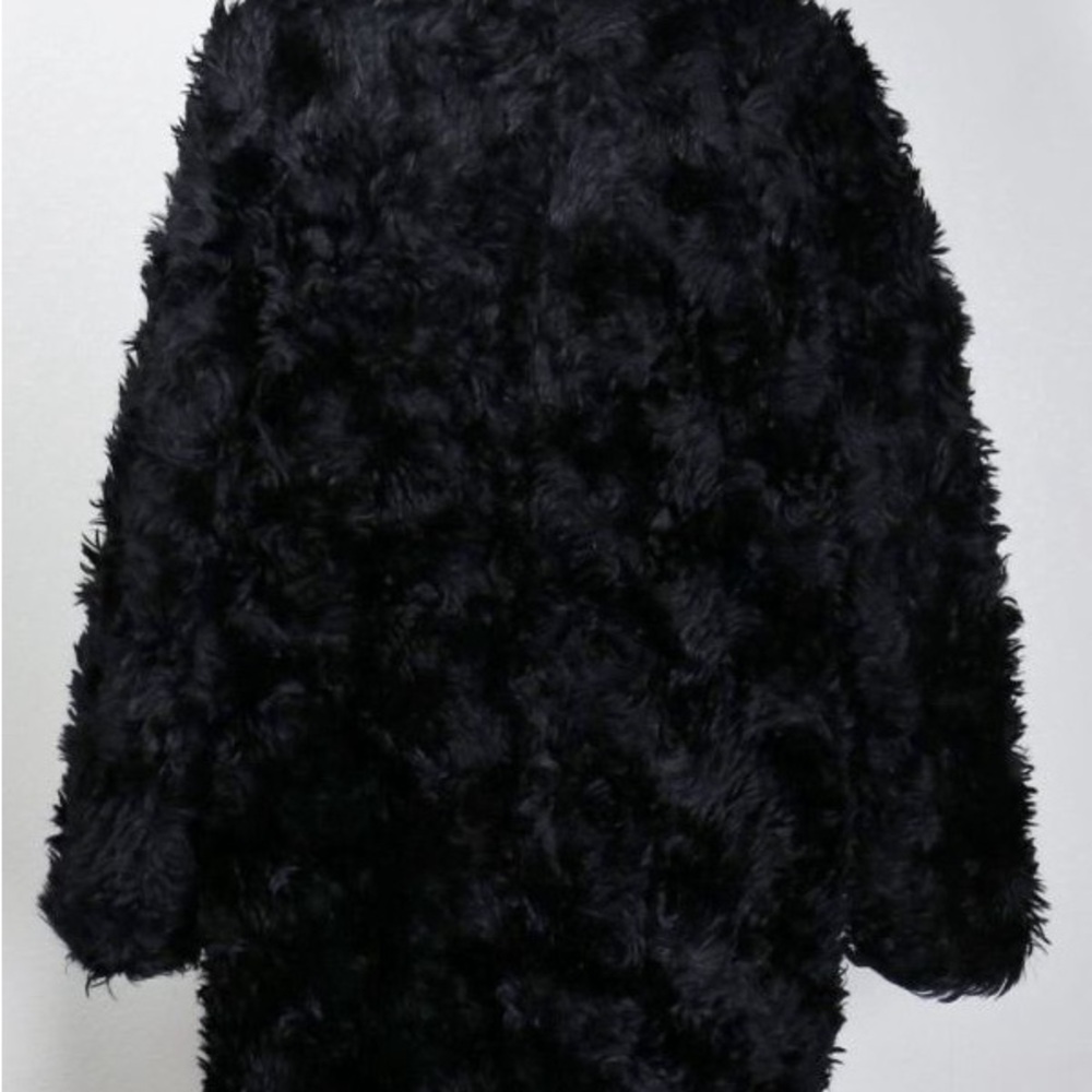 Prada FW2012 black mohair fur Women's Coat - Picture 7 of 10